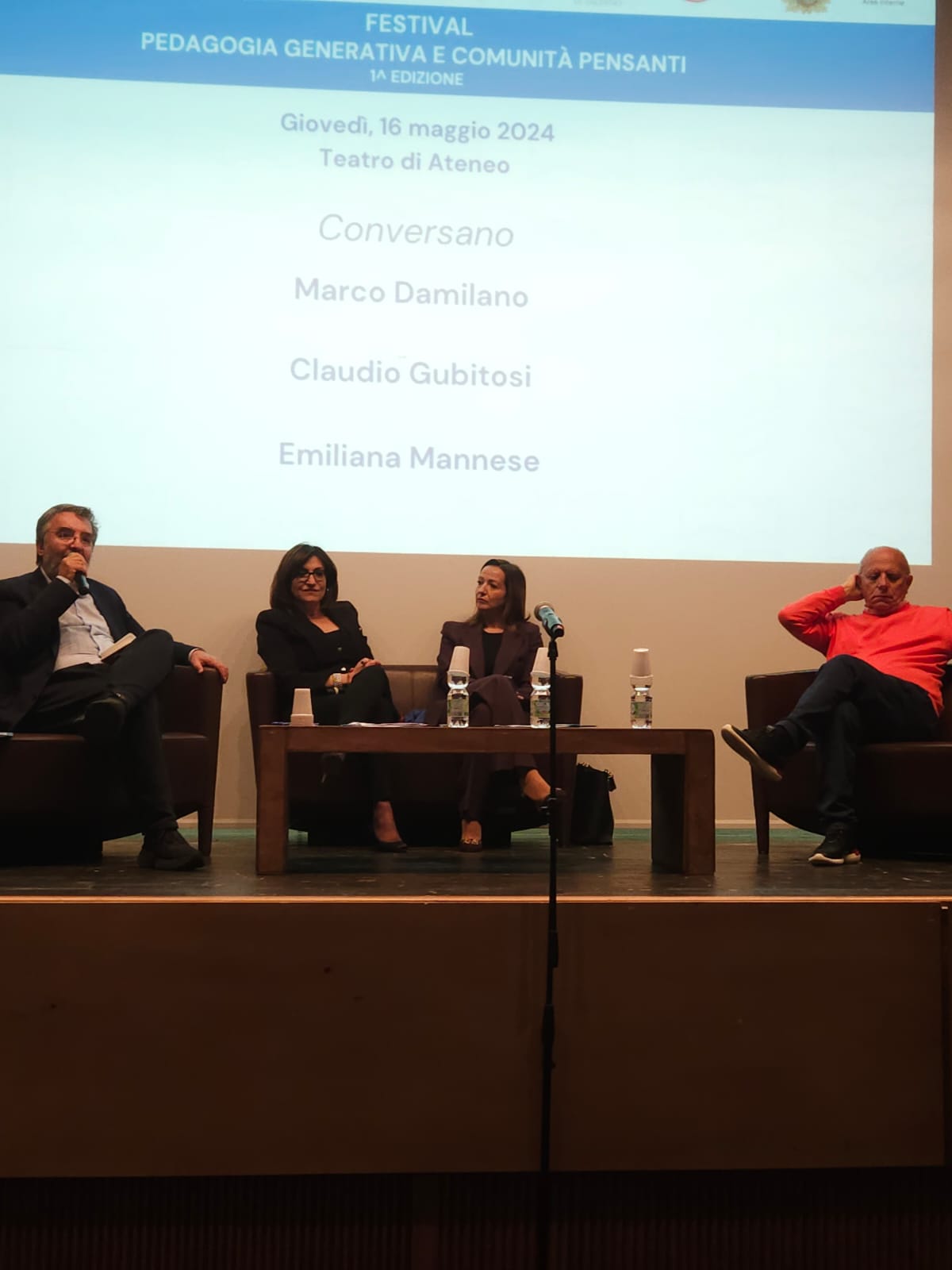  Grande successo per l’Inaugurazione del Festival “Pedagogia Generativa e Comunità Pensanti” della prof.ssa Emiliana Mannese 